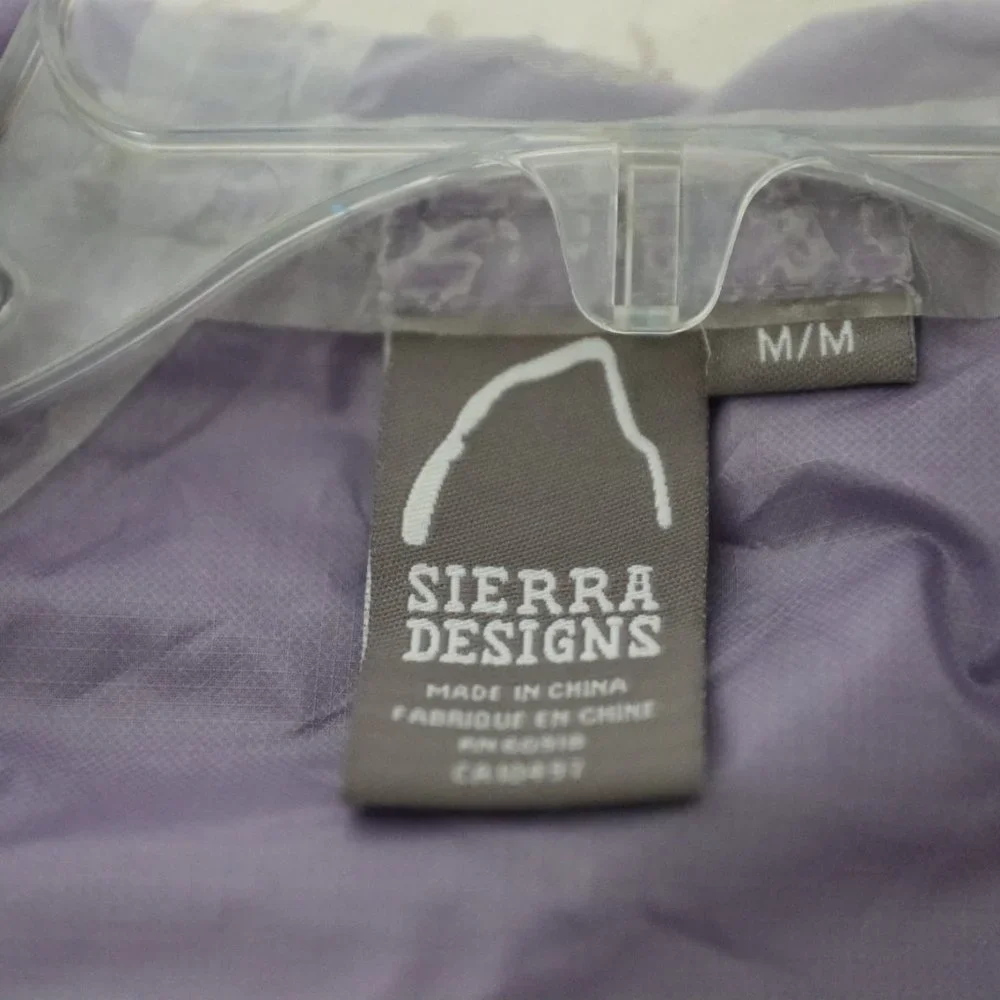 Sierra Designs rain/wind jacket Size Medium Purple - Picture 2 of 8